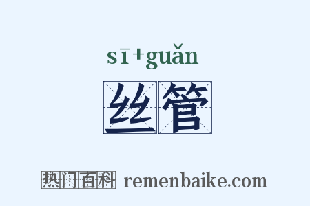 丝管是什么意思的图片